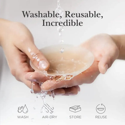 Invisible Silicone Nipple Covers: Adhesive Breast Pads