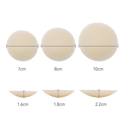 Invisible Silicone Nipple Covers: Adhesive Breast Pads